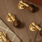 Elegant Amber Gem Cabinet Pull