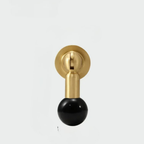 Elegant Amber Gem Cabinet Pull