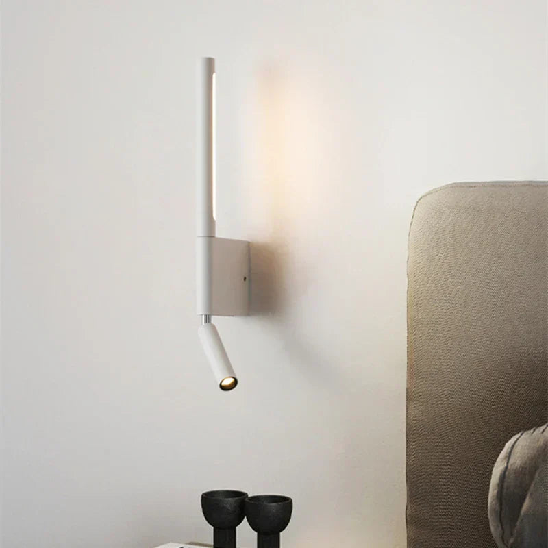 Adjustable LED Sconce Lamp for Reading in Bedroom