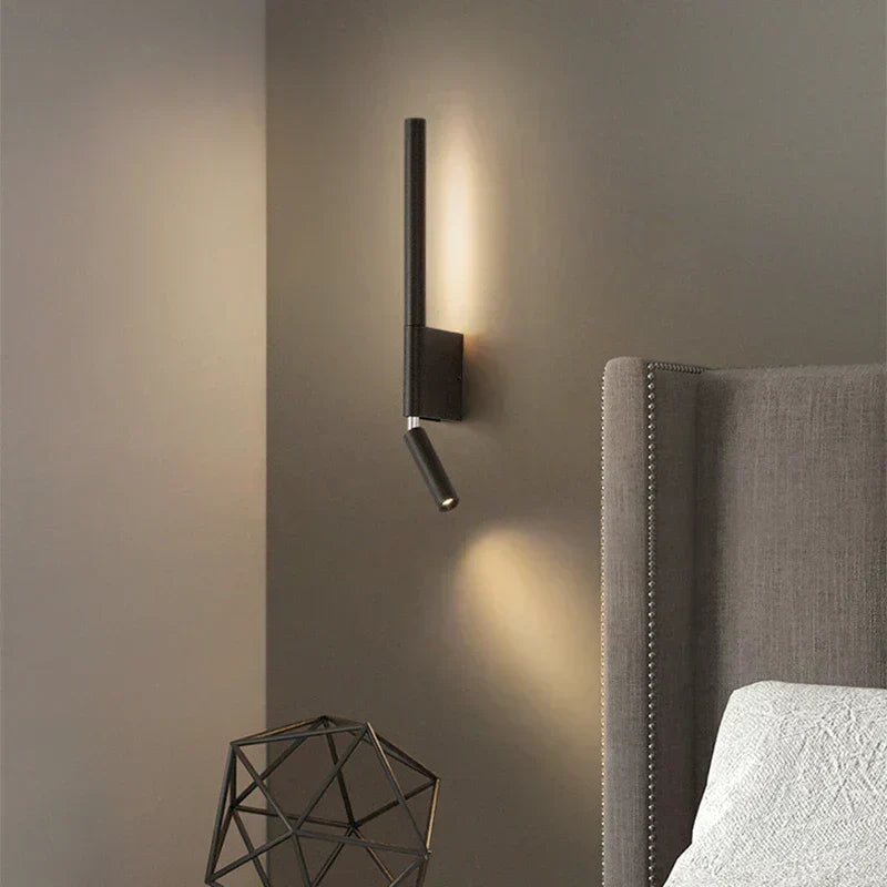 Adjustable LED Sconce Lamp for Reading in Bedroom