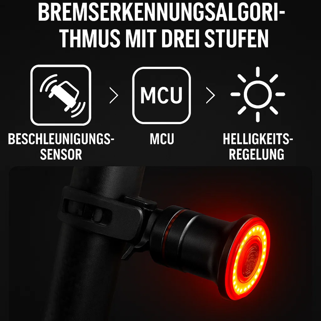 Smart Safety LED Bicycle Tail Light