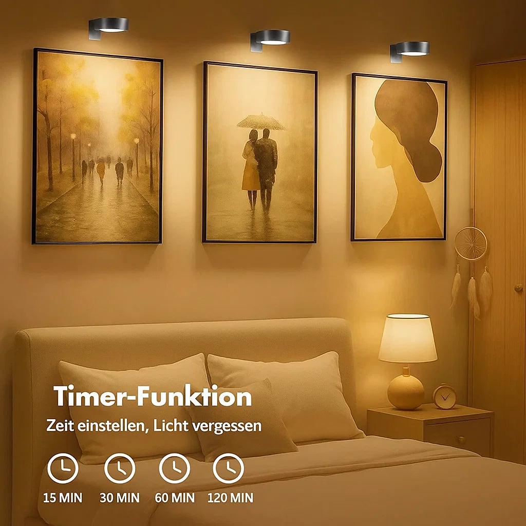 Wireless LED Art Light with Magnetic Attachment