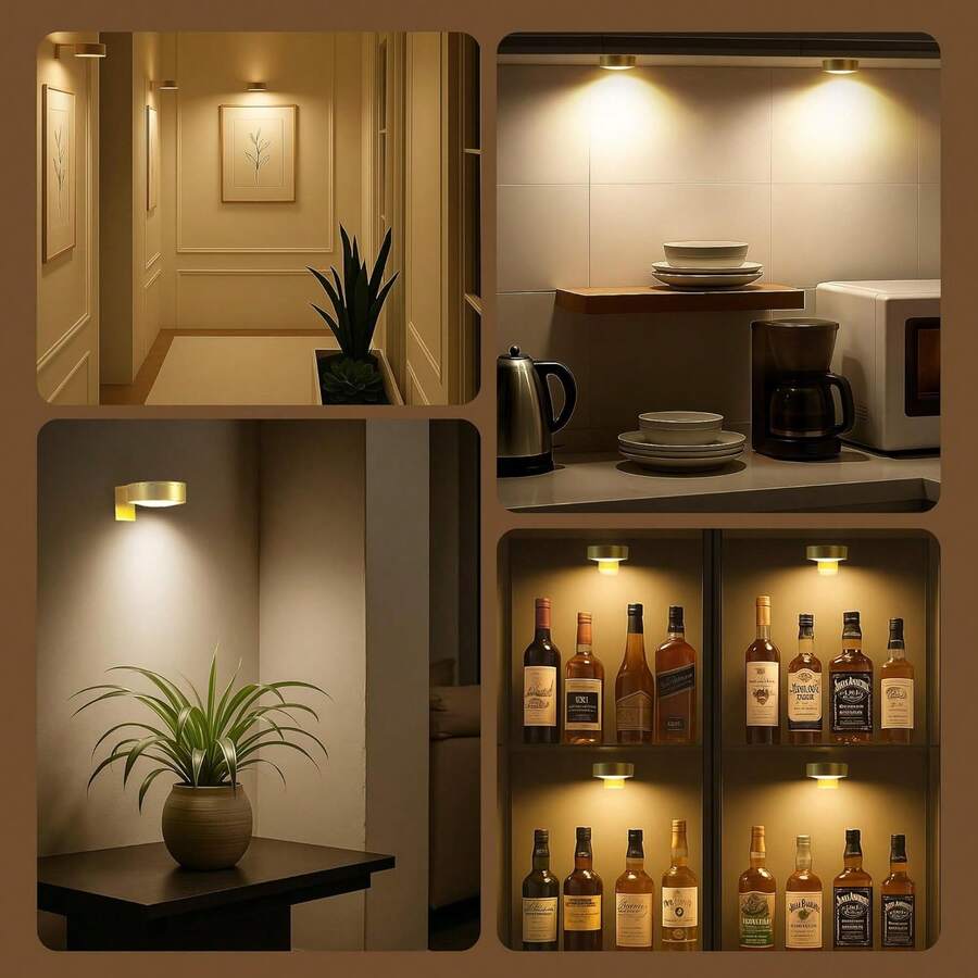 Wireless LED Art Light with Magnetic Attachment