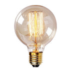 Elegant Brass Spiral LED Light Bulbs for Stylish Spaces