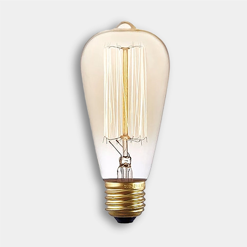 Elegant Brass Spiral LED Light Bulbs for Stylish Spaces