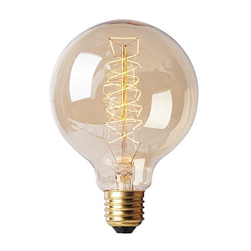 Elegant Brass Spiral LED Light Bulbs for Stylish Spaces