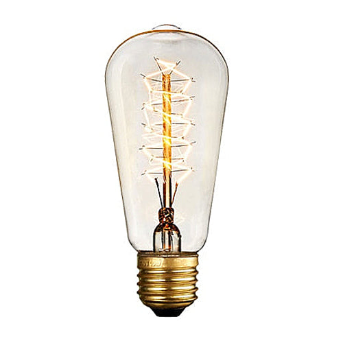 Elegant Brass Spiral LED Light Bulbs for Stylish Spaces