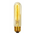 Elegant Brass Spiral LED Light Bulbs for Stylish Spaces