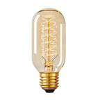 Elegant Brass Spiral LED Light Bulbs for Stylish Spaces