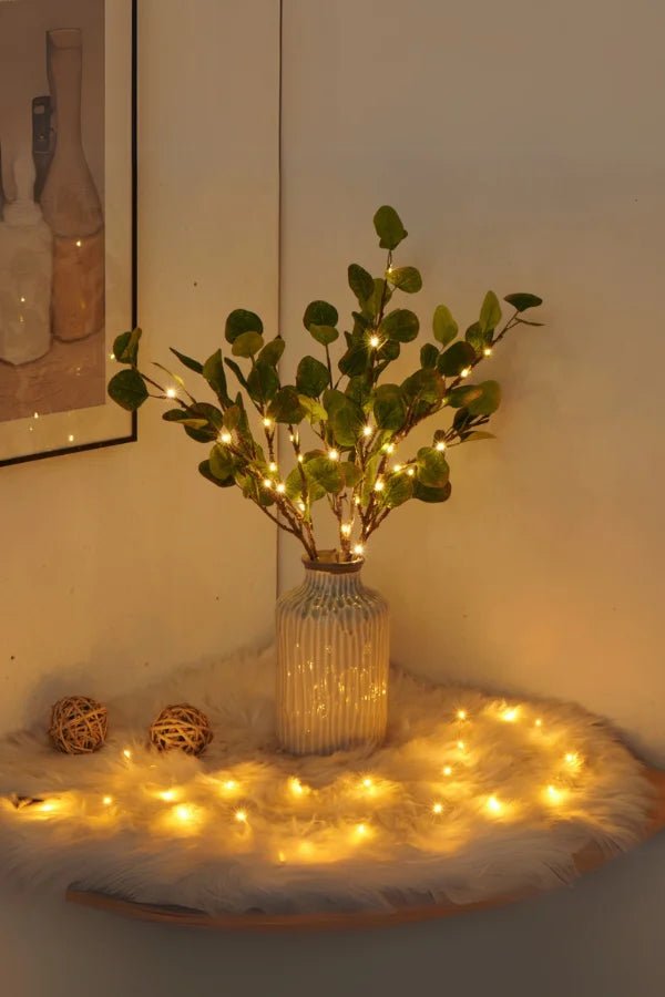 Charming Floral LED Branch Lights for Home Decor