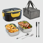 On-the-Go Electric Meal Heater with Insulated Carry Bag