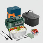 On-the-Go Electric Meal Heater with Insulated Carry Bag
