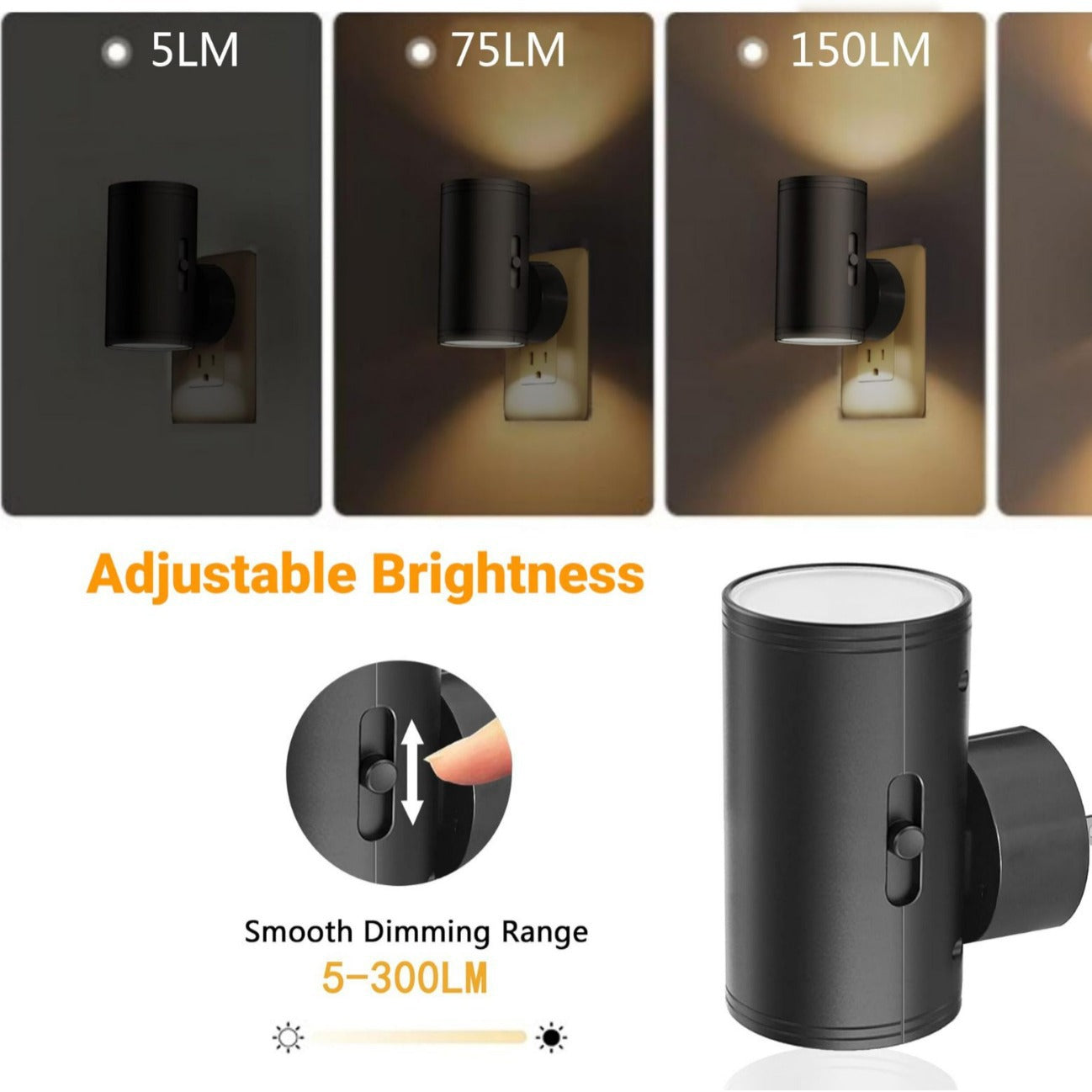 Sleek LED Night Lamp for Cozy Illumination