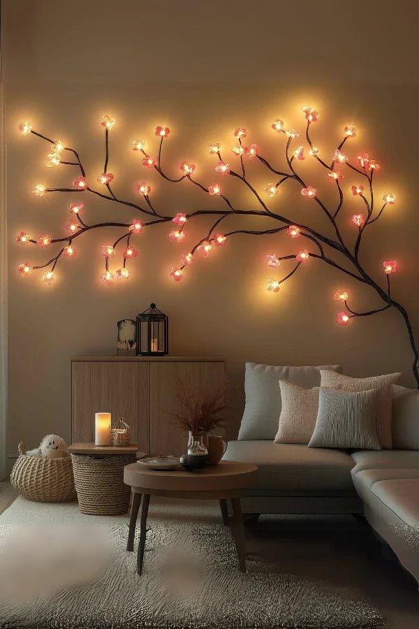 Enchanting LED Nature-Inspired Wall Decor