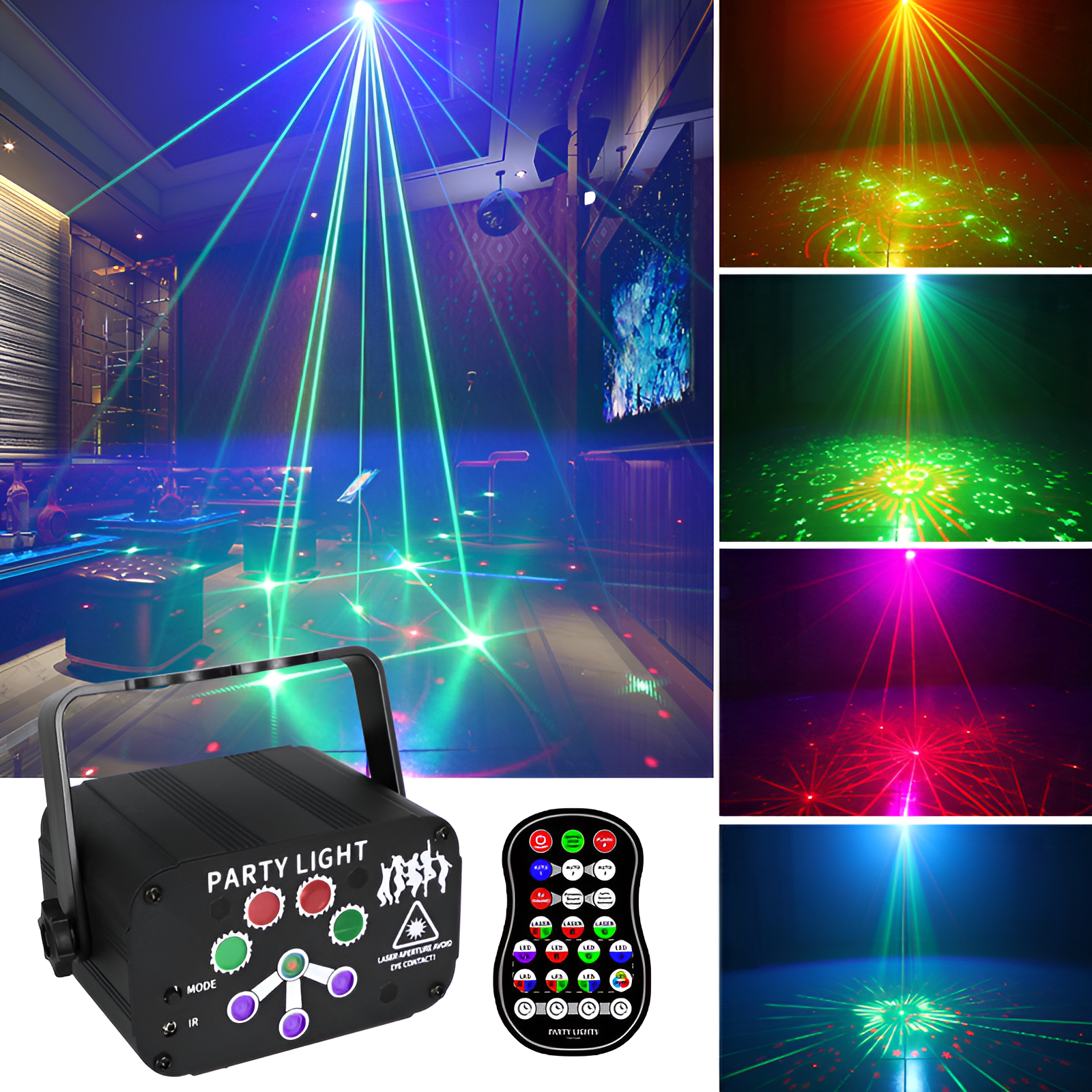 Dynamic LED Party Light Projector for Unforgettable Events