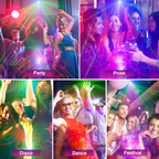 Dynamic LED Party Light Projector for Unforgettable Events