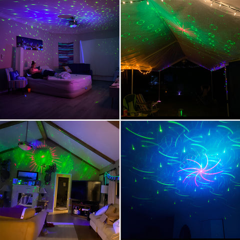 Dynamic LED Party Light Projector for Unforgettable Events