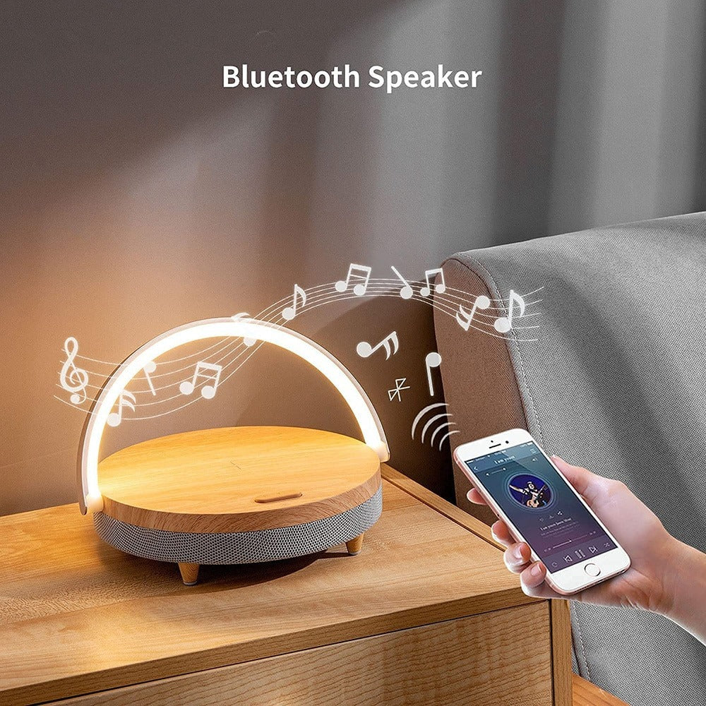 Multifunctional LED Light with Bluetooth Speaker & Charger