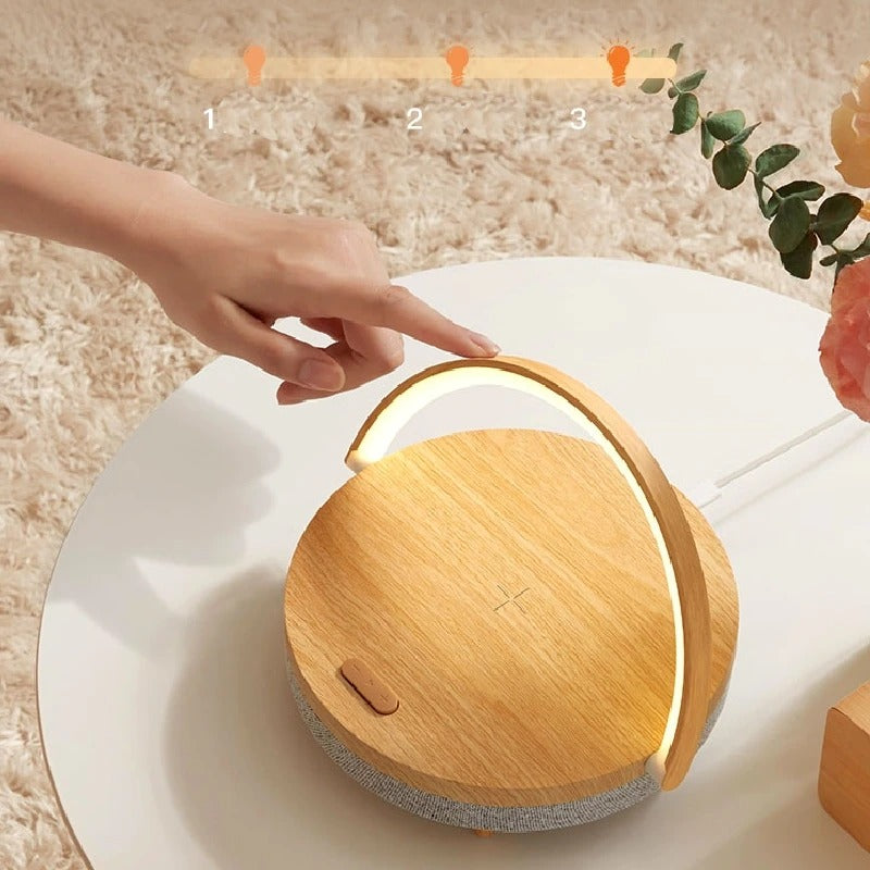 Multifunctional LED Light with Bluetooth Speaker & Charger