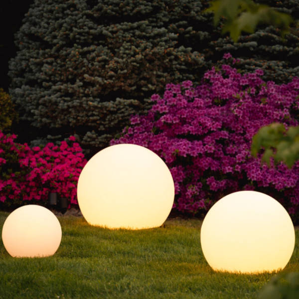 Versatile LED Globe Light for Outdoor Spaces