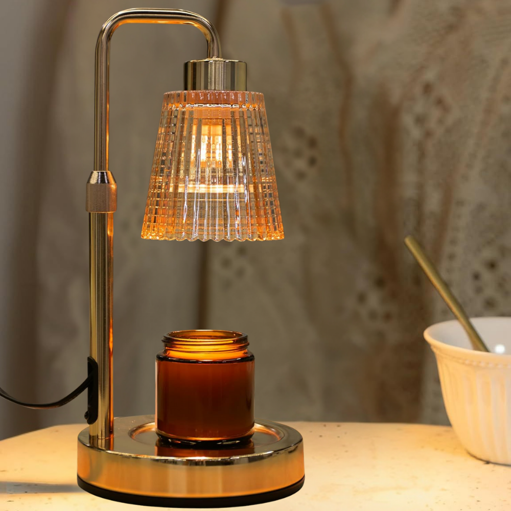 Elegant Candle Melter Lamp for Safe, Scentsational Ambiance