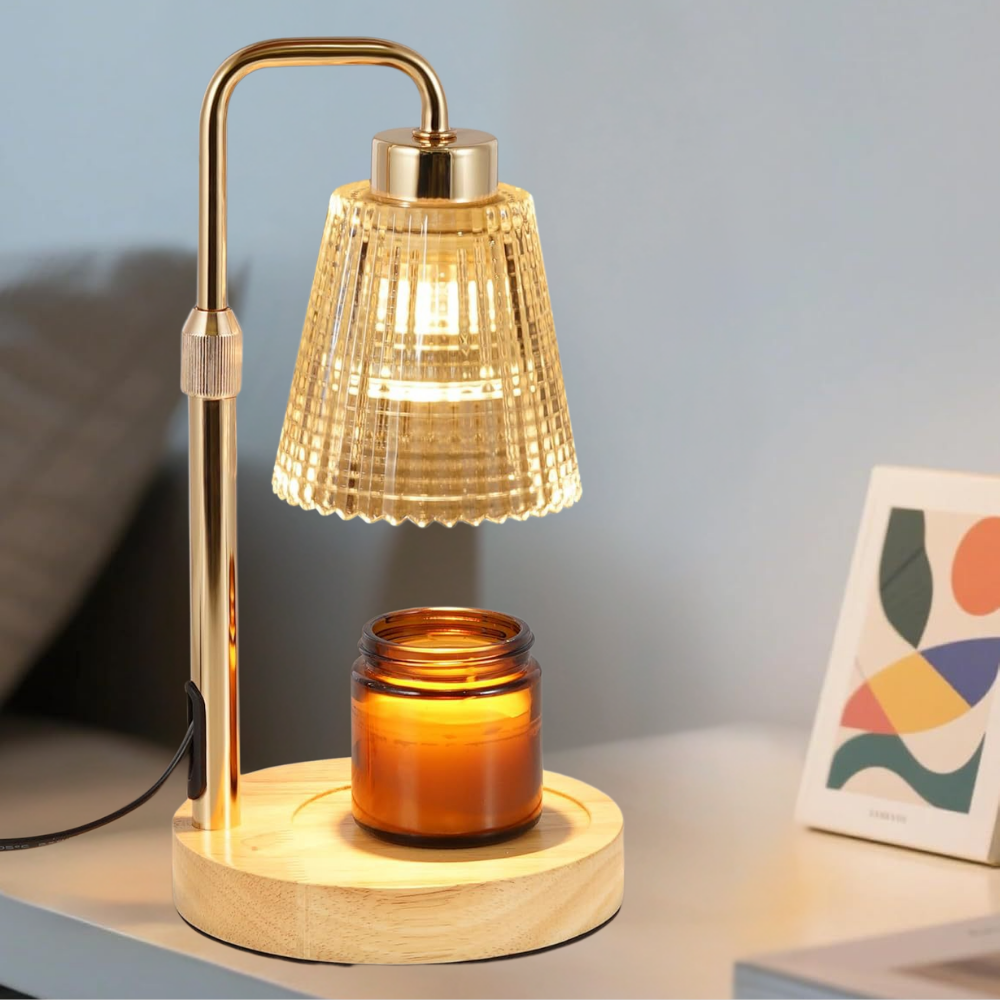 Elegant Candle Melter Lamp for Safe, Scentsational Ambiance