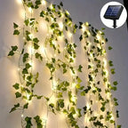 Twinkling Solar Ivy String Lights for Outdoor Charm