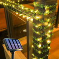 Twinkling Solar Ivy String Lights for Outdoor Charm