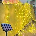 Twinkling Solar Ivy String Lights for Outdoor Charm