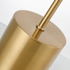 Elegant Adjustable LED Desk Lamp in Natural Wood