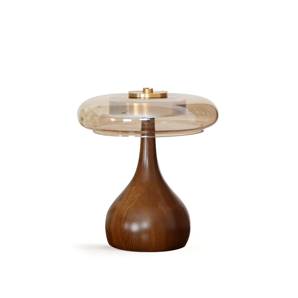 Modern Elegant Glass Table Lamp for Living Room and Bedroom