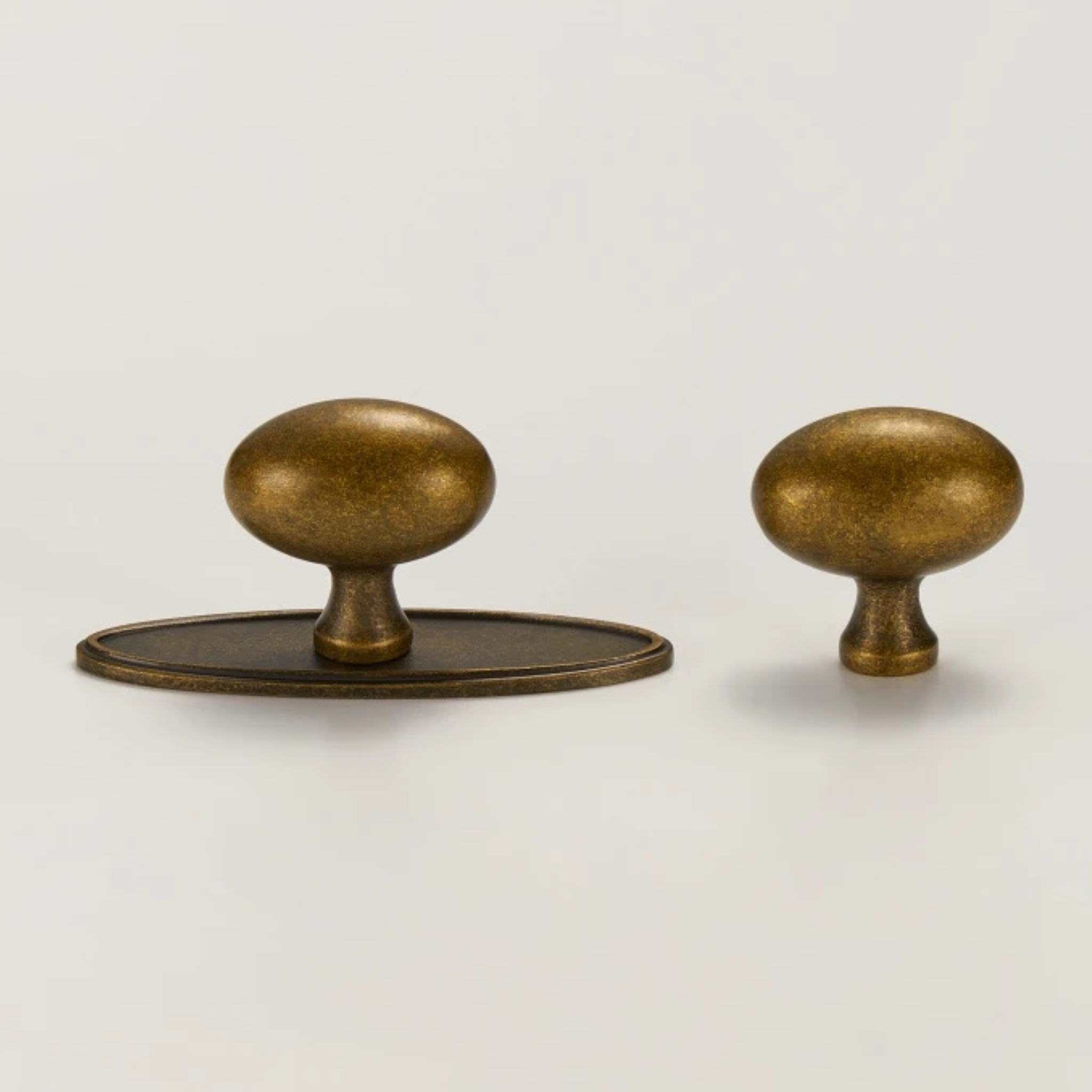 Vintage-Inspired Brass Drawer Pull