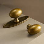 Vintage-Inspired Brass Drawer Pull