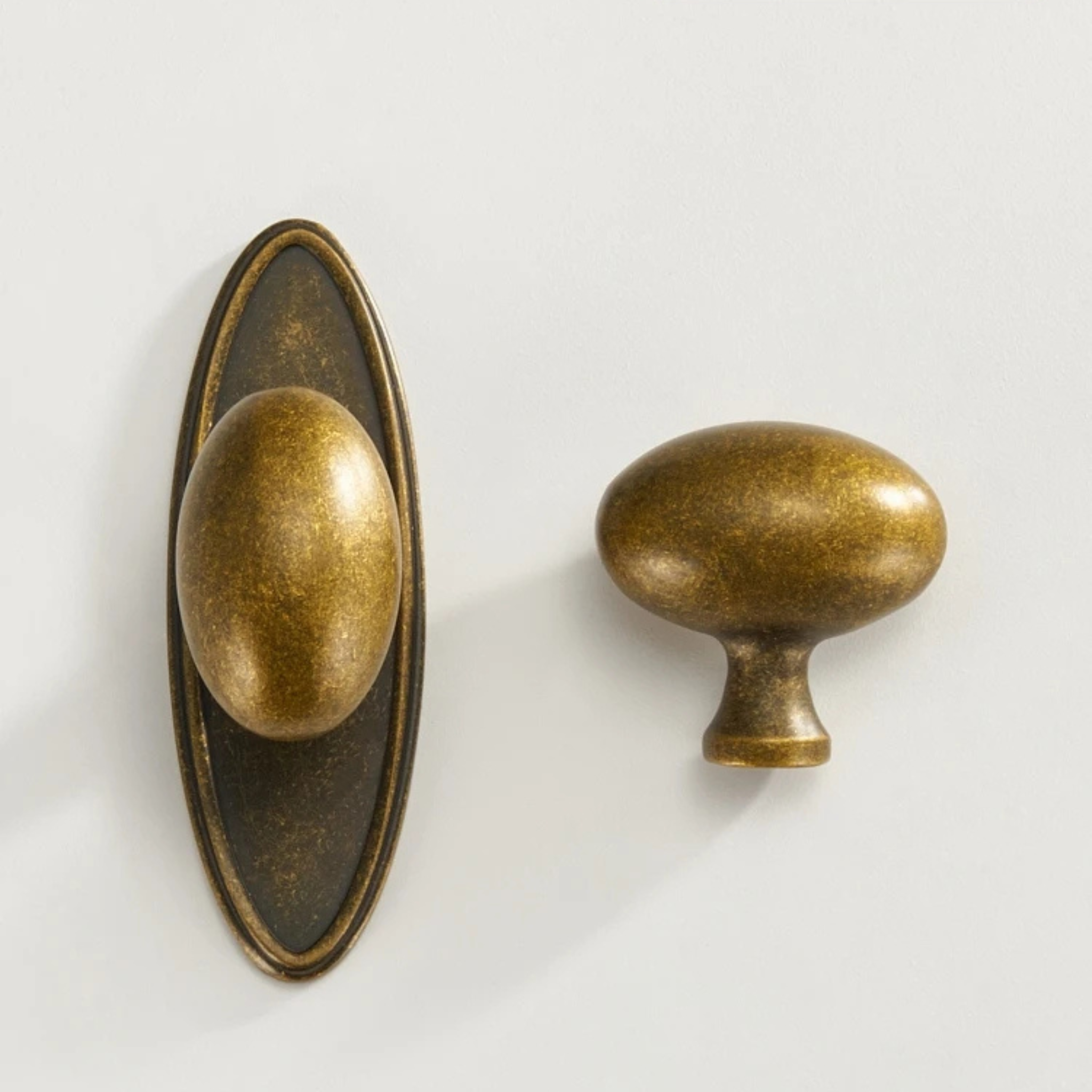 Vintage-Inspired Brass Drawer Pull