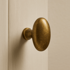 Vintage-Inspired Brass Drawer Pull