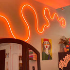 RGB Neon Rope Strip Lights with Remote Control for Accent Lighting