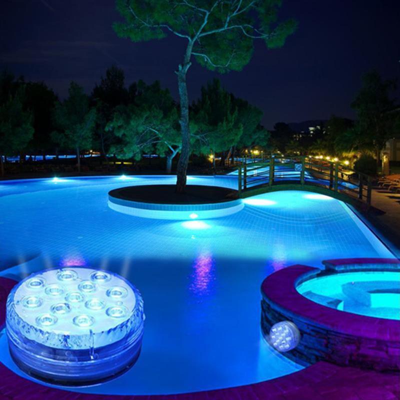Waterproof LED Floating Pool Lights with Remote – Colorful Glow