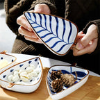 Nature's Touch Artisan Leaf Shaped Serving Plates