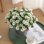 Tabletop Home Decor with Artificial Daisy Flowers for Mother's Day Gift