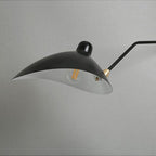 Sophisticated Black Metal Wall Light Fixture