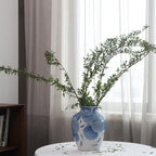 Handcrafted Ocean-Inspired Porcelain Vase