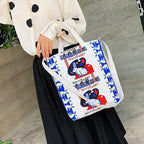 Chic Everyday Canvas Carryall Bag