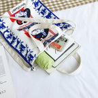 Chic Everyday Canvas Carryall Bag
