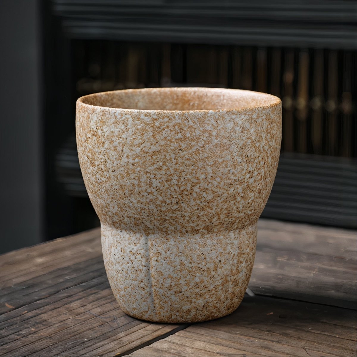 Rustic Elegance Ceramic Coffee Mug
