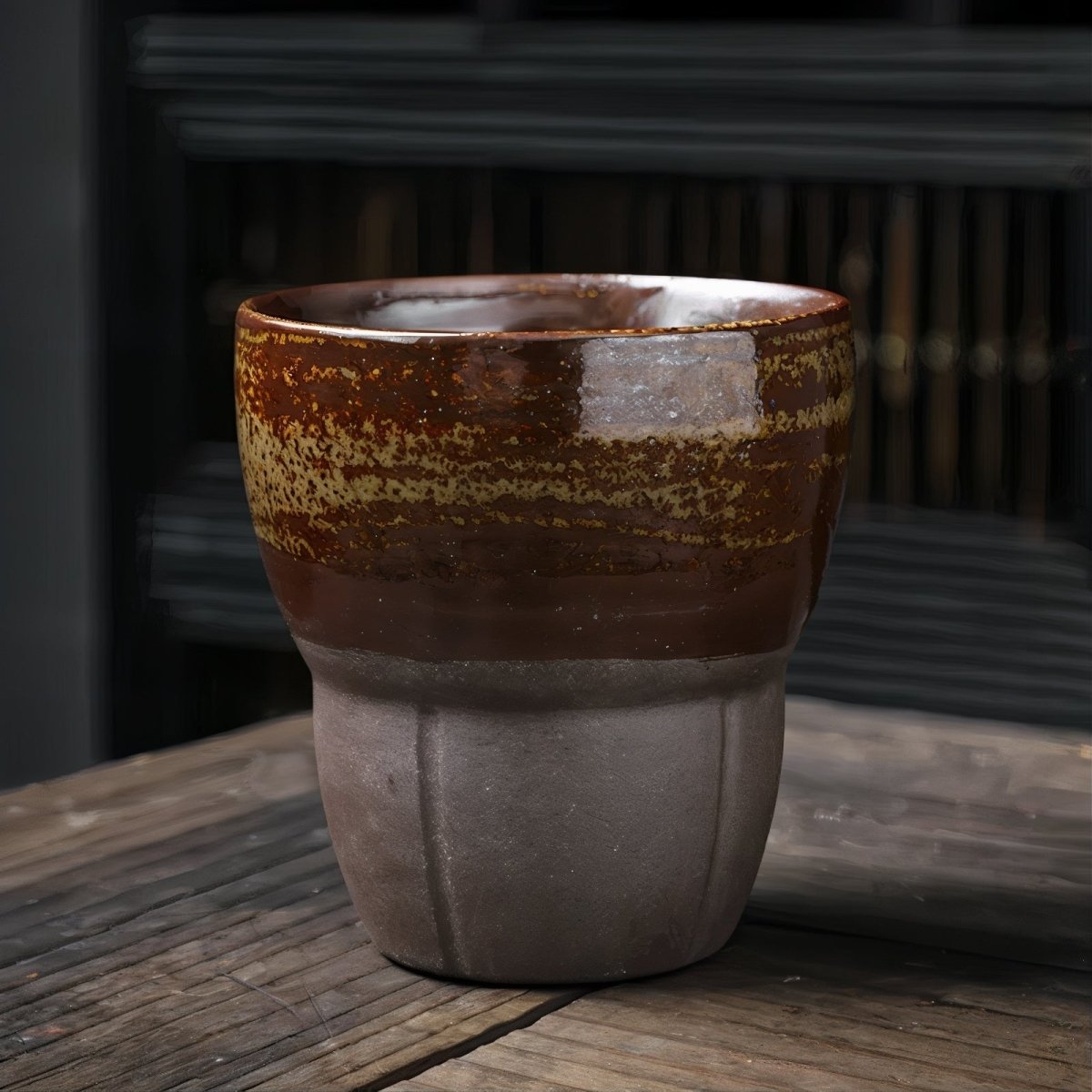 Rustic Elegance Ceramic Coffee Mug