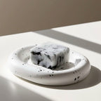 Elegant Glazed Ceramic Soap Holder