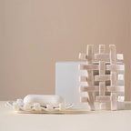 Elegant Glazed Ceramic Soap Holder