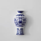 Elegant Wall-Mounted Ceramic Flora Display