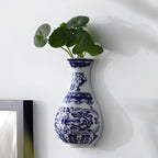 Elegant Wall-Mounted Ceramic Flora Display