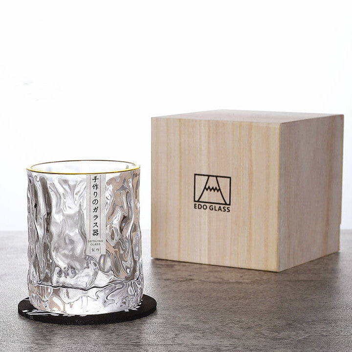 Elegant Handcrafted Whiskey Glass Set